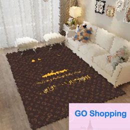 Designer Living Room Sofa and Tea Table Floor Mat Big Brand Carpet Bedside Bedroom Room Non-Slip Wear-Resistant Carpet Full Shop