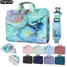 Other Computer Accessories 13.3 14 15.6 16 17.3 inch Laptop Bag Case Sleeve Bag for M1 M2 Macbook Air Pro Computer Shoulder Huawei HP Handbag Briefcase Bag Y240418