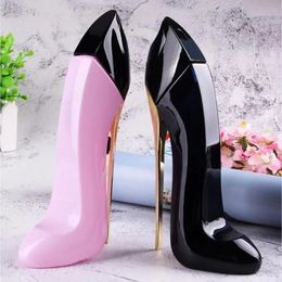 Designer Perfume for women men Spray parfum Girl 80ml black red heels Fragrance charming female unseix cologne Long Lasting Time Smell High