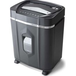 Aurora Heavy Duty Anti-Jam 24-Sheet Crosscut Shredder - 40 Minute Run Time, 7-Gallon Pullout Basket, White/Grey - Ideal for Home or Office Use