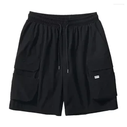 Men's Shorts Comfy Fashion Holiday Men Cargo Big Size Breathable Short Casual Comfort Drawstring