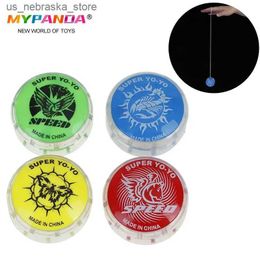 Yoyo 1 piece of Coloured plastic magic yo toy for children yo toy for parties classic and funny yo toy gifts for boys Q240418