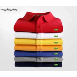 New Spring Luxury Italy Men T-Shirt Designer Polo Shirts High Street Embroidery Small Horse Crocodile Printing Clothing Mens Brand Polo Shirt Size S-4Xl 506 149 101