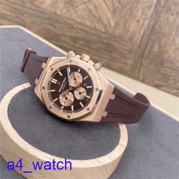 Fashion AP Wrist Watch Epic Royal Oak Series 26331or Oo D821cr.01 Automatic Machinery 18k Rose Gold Watch Mens 41mm Diameters