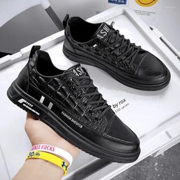 Casual Shoes White Vulcanised Sneakers Platform For Men Breathable Walking Sports Outdoor Travel Fitness