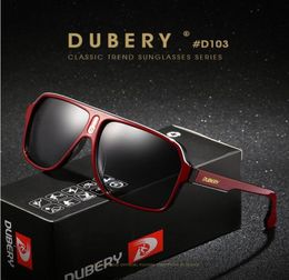 High Quality Vintage Sunglasses Polarised Mens Sun Glasses For Men UV400 Shades Spuare Red Black Summer Outdoor Oculos Male3983829