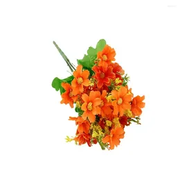 Decorative Flowers Artificial Wildflowers Vibrant Wildflower Bouquets For Home Decor 6 Bundles Of Colourful Simulated