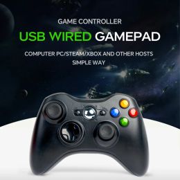 Mice Usb Interface Wired Game Controller For Xbox 360 Steam Pc Computer Game Tv Tesla Game Controller With Vibration Feedback