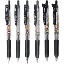 1pcs JJ15 Gel Pen Black Stick Cartoon Anime Multiple Joint Names Special Edition Kawaii Japanese Stationery School Supplies