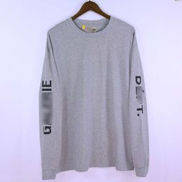 Gallrey Tee Depts Designer T-shirt Top Quality Luxury Fashion T-Shirt Style Letter Slogan Casual Comfortable Round Neck Long Sleeve Letter Print T-shirt Underlay