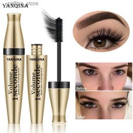 Mascara Gold tube eye black 3d waterproof thick curling non smudging sile brush head styling liquid authentic sunflower eye blac L410