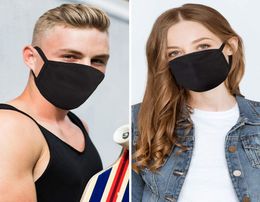 Unisex Black Face Mask Reusable Fashion Mask Anime Washable Masks Reusable Masks for Cycling Camping Travel for Men6265995