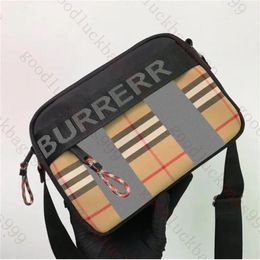 Designers Camera bag Classic style for men and women Designer Bags Luxury Shoulder Bags Plaid nylon crossbody Purse Canvas bag