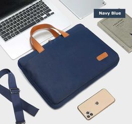 Other Computer Accessories Portable Cross-body Light Thin Laptop Bag For MacBook Air 13 Case Dell For 13.3 14 15.6 Inch Laptop Business Laptop Case Y240418