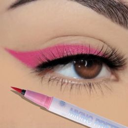 Eyeliner Colourful Liquid Eyeliner Pen Quick Drying Longlasting Black Brown Blue Colour Nonsmudge Waterproof Eye Liner Pencil Eye Makeup