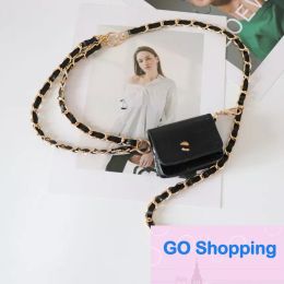 Top Fashion Mini Designer Bags Woven Waist Chain Decorative Detachable Waist Bag Jeans Belt with Logo