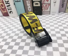 Belts Fashionable Men39s Women39s Canvas Letters Youth Students Street HipHop Trend Lengthened Couple Models Gift6218194