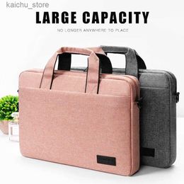 Other Computer Accessories Laptop bag 15 Shoulder Bag For HP Briefcase Pro 13 13.3 14 15.6 17 Macbook Air HUAWEI Lenovo Dell HP handbag Sleeve Case Y240418