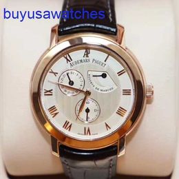 AP Pilot Wrist Watch 36MM Dia 18K Rose Gold Manual Mechanical Mens Watch 25955OR.OO.D002CR.01