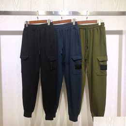 Mens Pants Topstoney 2023 Ss Style Spring And Autumn P Letter Fashion Brand Clothing Legged Casual Leggings Sports003 Joggers Clothes Dhc1Q