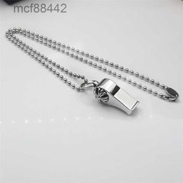 Fashionable and Trendy Cross Patterned Whistle Personalized Distressed High-end Unisex Thai Silver for Men Women