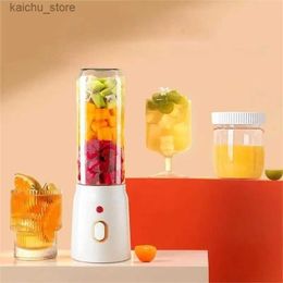 Juicers Portable wireless mixer electric fruit juicer for orange juice crushing 10 pieces auxiliary food machine 1500mA mixer Y240418