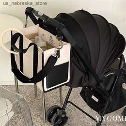 Diaper Bags Free delivery for pregnant women diapers small sleeping bags baby strollers mothers shoulder handbags large capacity organizers supplies Q240418