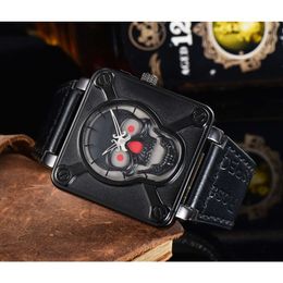 bell and ross New Bell Watches Global Limited Edition Stainless Steel Business Chronograph Ross Luxury Date Fashion Casual Quartz Mens Watch b05 high quality