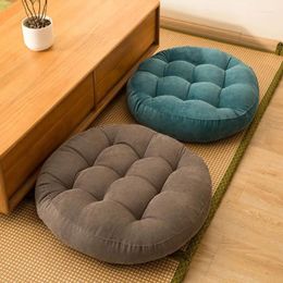 Pillow Japan Tatami Fat Cattail Hassock Seat Pad Coccyx Orthopaedic Chair Back S Round Thickened Floor Mat Pouffe Futon