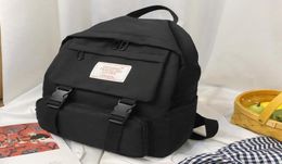 Outdoor Bags Female Buckle School Bag For Teenage Girl 2021 Nylon Travel Backpack Women Mochilas Sac A Dos Ladie Laptop Rucksack M9335524