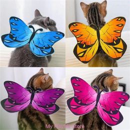 Cat Costumes Dog Colourful Butterfly Cosplay Costume Beautiful Soft Comfortable Accessories Pet Dress Up Supplies