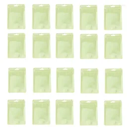 Storage Bags Mylar Food Resealable For Small Business 20pcs Pouch Sealing Bag Sealed Pocket Sample