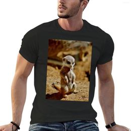 Men's Polos Meerkat Style T-Shirt Edition Sweat Mens Funny T Shirts