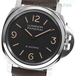 Designer Wristwatch Luxury Watches Automatic Watch Men Watch Peneri base PAM00914 8-day black dial manually wound men's wristwatch_765984wl15KR
