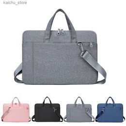 Other Computer Accessories Laptop Sleeve Bag Shoulder HandBag Notebook Case Pouch For 133 14 156 Inch Macbook Air Pro 16 HP Huawei Lenovo Dell Briefc4955