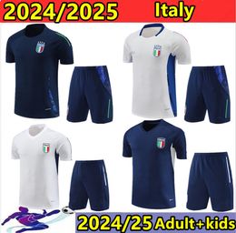 2024 2025 Italy Tracksuit Camisetas de football jersey short sleeves training suit 23 24 25 Italy chandal futbol survetement italia sportswear 9aa