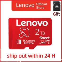 Cards Lenovo 2TB Micro TF SD Card Memory Card Uitra 128G 256 Micro Card C10 A1 1TB TF Flash Cards Cartao De Memoria for Phone Ps5 Game