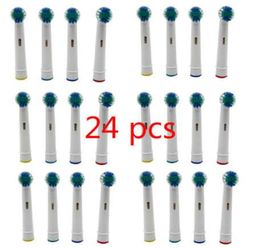 24Pcs New Fashion Tooth Brushes Head B Electric Toothbrush Replacement Heads for Oral Vitality Hygiene H7JP6148083