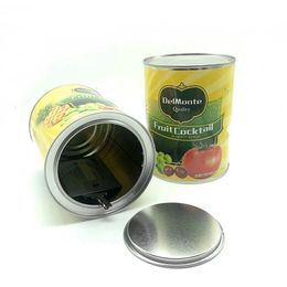 Hidden Compartment Diversion Safe Food Cans Secret Stash Hiding Container Kitchen Cupboard Hide Cash Hidden 240408