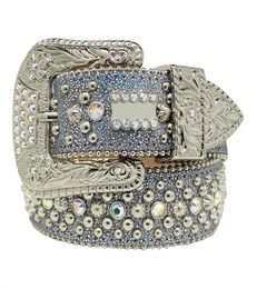 Fashion Belts for Women Designer Mens Simon rhinestone belt with bling rhinestones as gift4470246