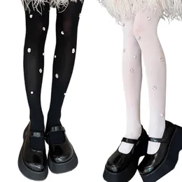 Women Socks Exquisite Beaded Thin Tights Pantyhose Stockings For A Look