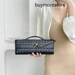 Long Andiamos Clutch 7A BotteVenetas Handbag Women Long Handbag Weave Handswen Leather Bag Single Shoulder Luxury BagQ0IP