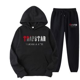 Men'S Tracksuits Mens Trapstar Tracksuit Brand Printed Sport 15 Warm Colors Two Pieces Loose Set Hoodie Pants Jogging Hooded 220930 D Dhdgr