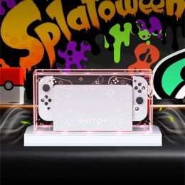 Grips Clear Dust Cover for Nintendo Switch Oled Protection Cover Protective Sleeve Acrylic Display Box Shell Games Accessories