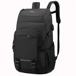Backpack Business Casual Travel Reflective Strip Outdoor Trekking Sports Hiking Bag 17 Inch Laptop Rucksack