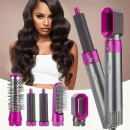 Straighteners Electric Hair Dryer Brush 3 In1/5 In 1 Negative Ions Blow Dryer Comb Hair Styler Hairdryer Hair Blower Brush