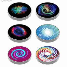 Novelty Games New Circular Galaxy Finger Gyroscope Alloy Gyroscope Spinner Decompression Toy Fidgets Spinner Hobbies Adult and Childrens Gifts Q240418