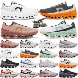 ON Casual shoes men women Cloudmonster Rose Cork Undyed Frost Pearl Flame White Black sneakers Undyed Creek Eclipse Turmeric Fawn Turmeric Undyed White trainers