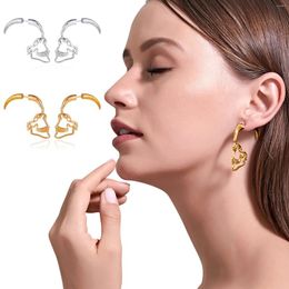 Dangle Earrings Hollow Out Pierced Face Punk Vintage Ghost Drop Women'S Aesthetic Woman Sent Free Pendientes