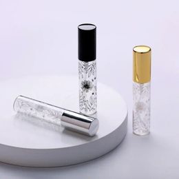 10ml Taşınabilir Desen Cam Parfüm Şişesi Atomizer Boş Sprey Kozmetik Sıvı Mini Yeniden doldurulabilir Şişeler Seyahat Parfum